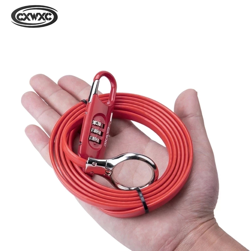 Cable Lock Flexible - Велосипедный портативный замок с паролем, удлиненный