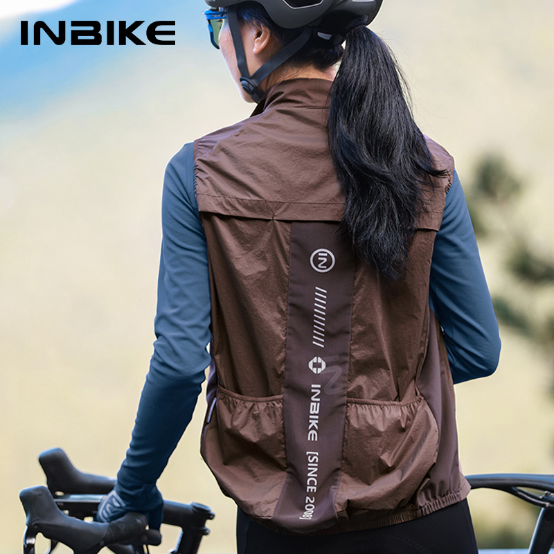 Cycling Rain Jacket Commute - Женский велосипедный жилет INBIKE, куртка без