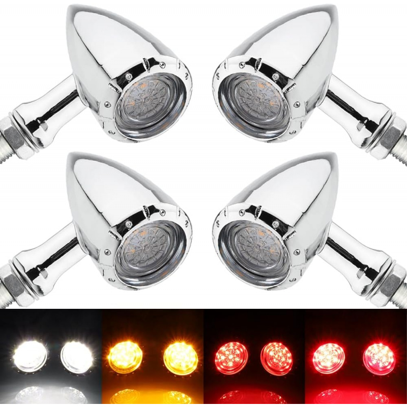 Bike Light Front Rear - Мотоциклетная пуля, светодиодный передний и задний