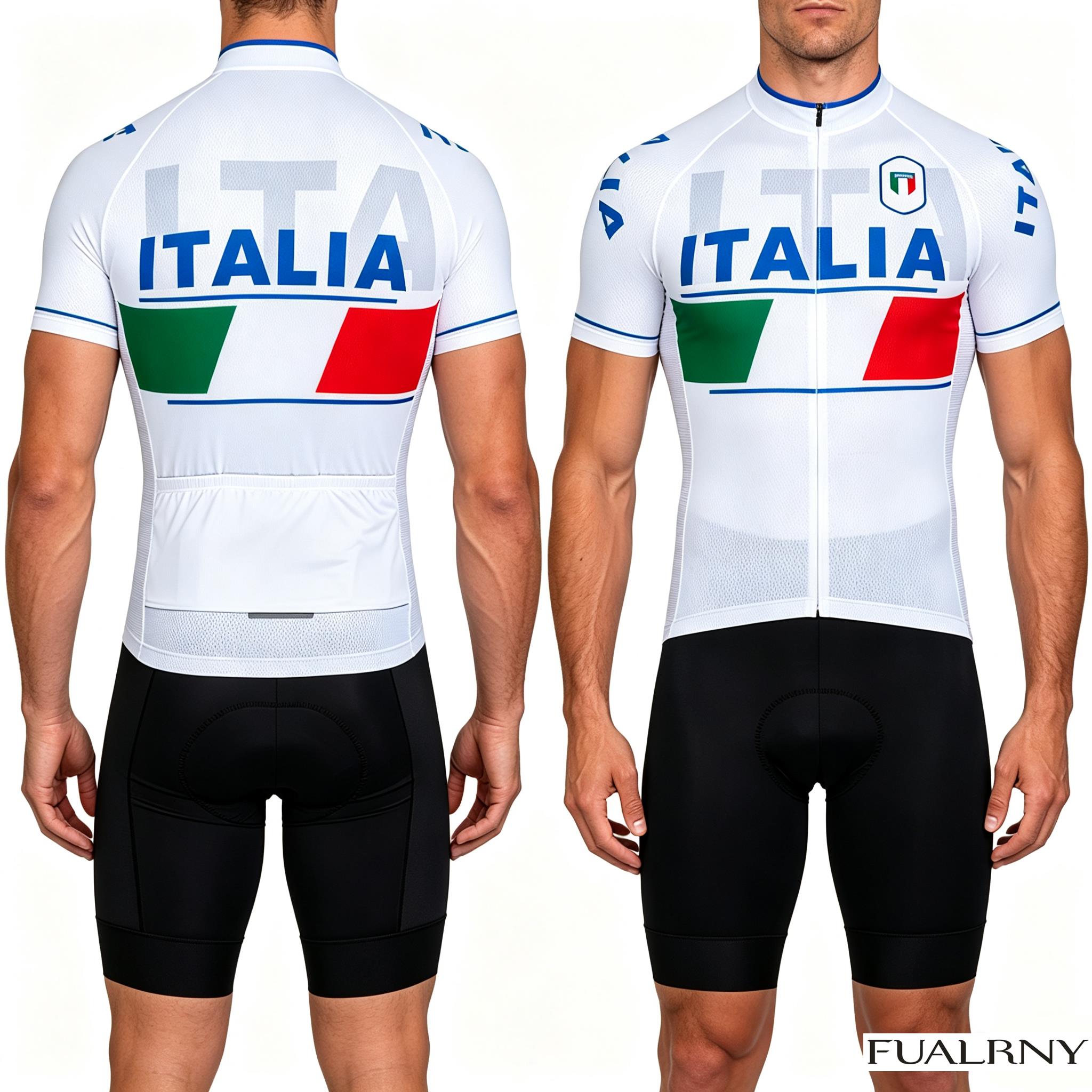 Cycling Commute Shorts - Летний велосипедный комплект ITALIA: джерси и