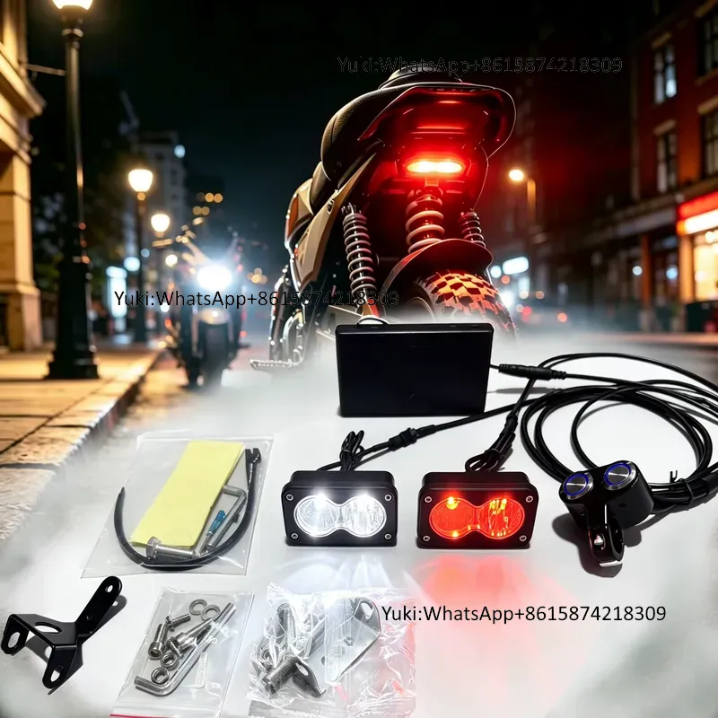 Bike Light Front Rear - Универсальный комплект передних и задних фонарей