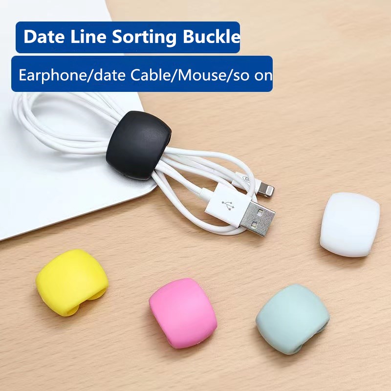 Cable Lock Flexible - Силиконовый органайзер для кабелей, устройство для