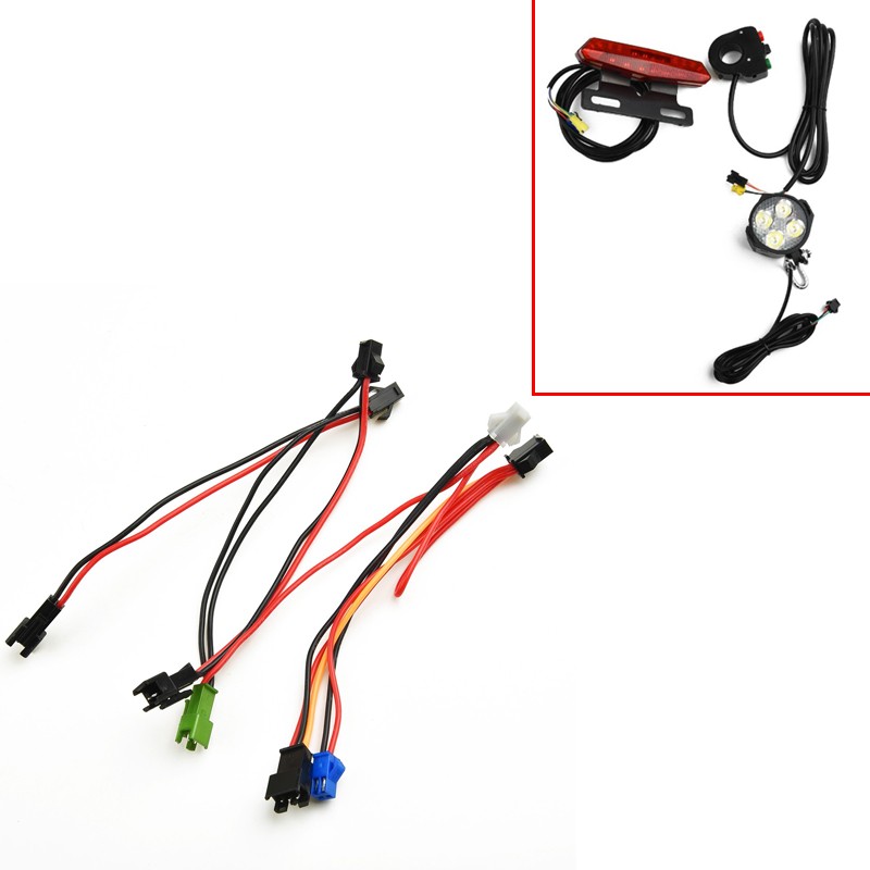 Bike Light Front Rear - Передняя и задняя фары для электровелосипеда,