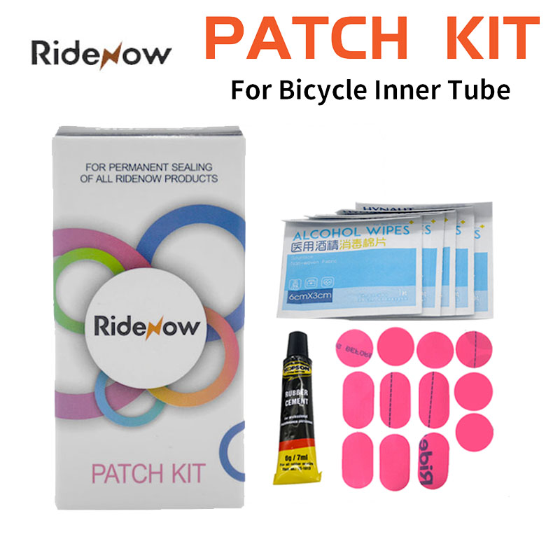 Inner Tube 700C - Комплект заплаток Ridenow, инструмент для ремонта