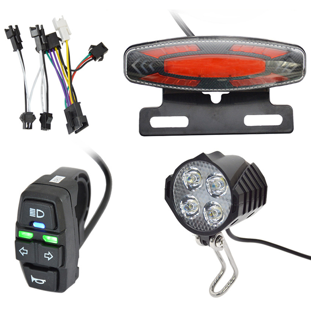 Bike Light Front Rear - Передний стоп-сигнал Ebike, задний фонарь 24