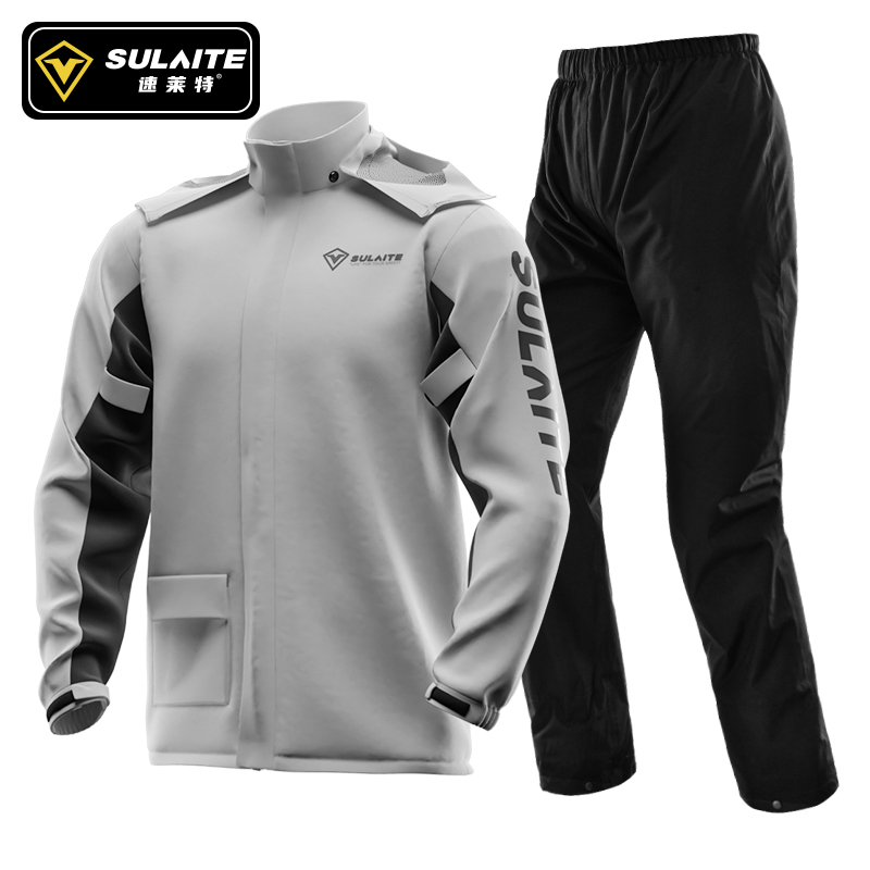 Cycling Rain Jacket Commute - SULAITE мотоциклетный плащ, мужской уличный непромокаемый