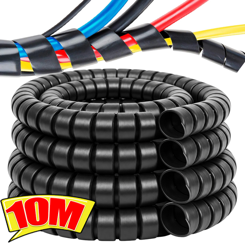 Cable Lock Flexible - Спиральная оплетка для кабелей, защита проводов,