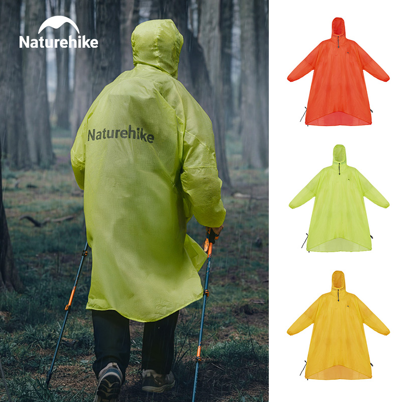 Cycling Rain Jacket Commute - Дождевик Naturehike 3-в-1: водонепроницаемая куртка, тент,