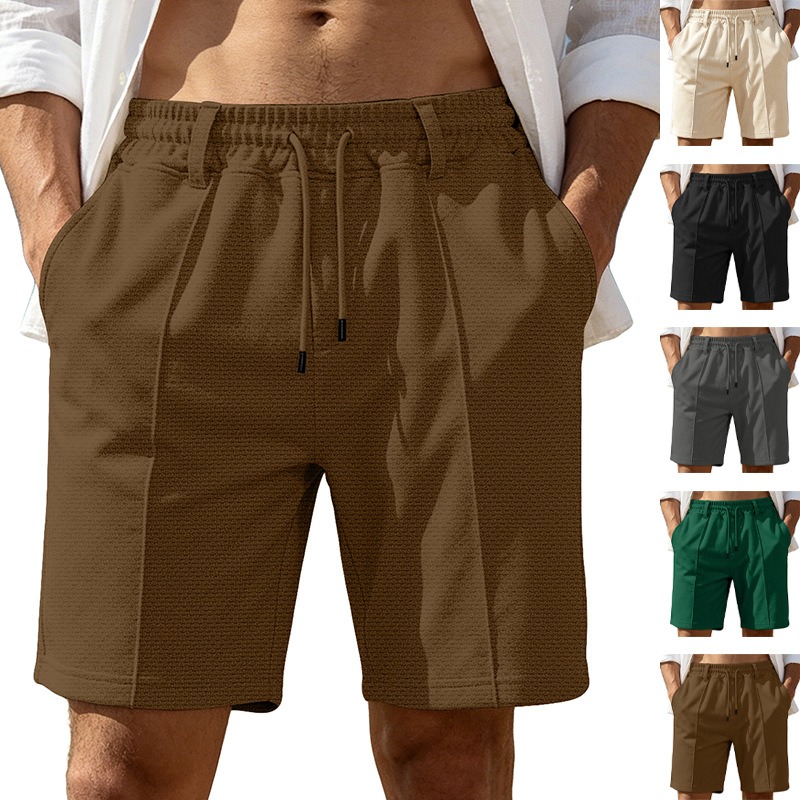 Cycling Shorts For Commute - Мужские однотонные спортивные свободные повседневные шорты