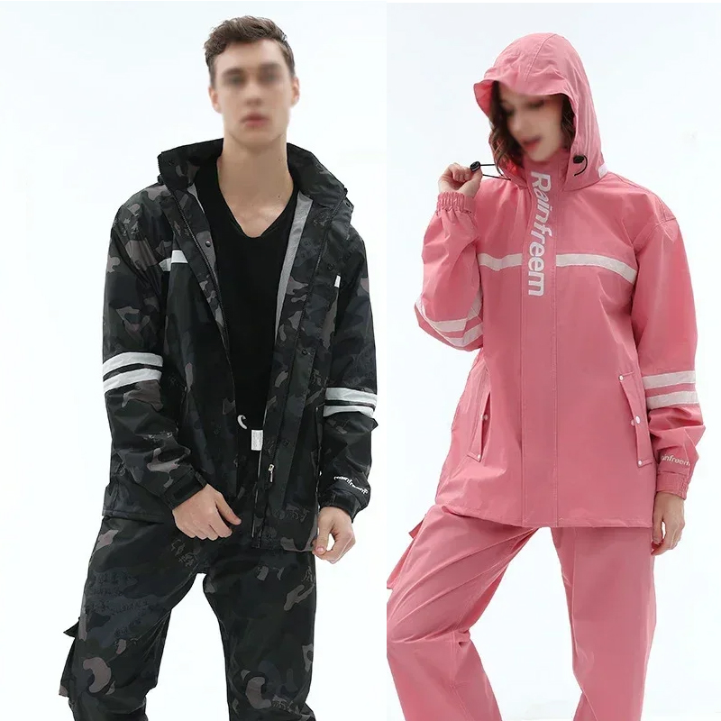 Cycling Rain Jacket Commute - Дождевик для взрослых, дождевик, брюки, водонепроницаемый