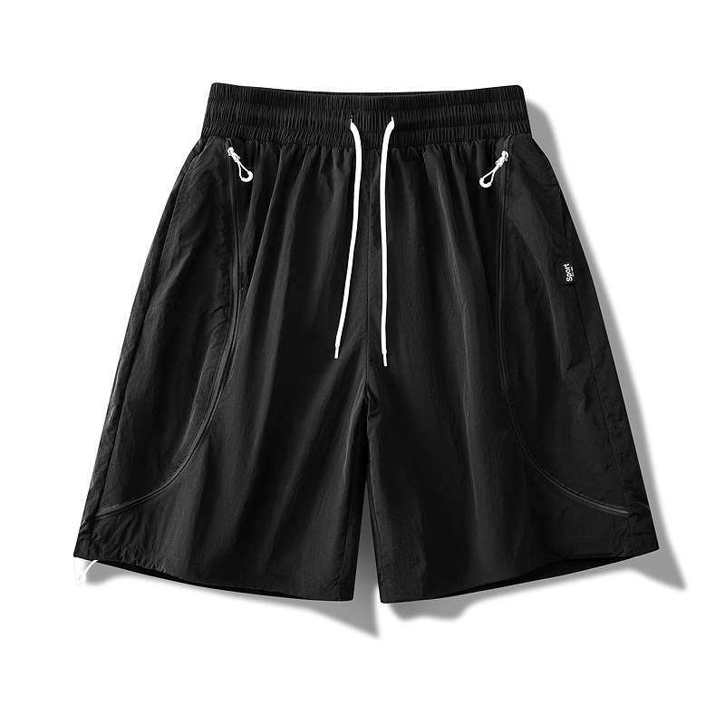 Cycling Shorts For Commute - Мужские однотонные быстросохнущие спортивные шорты с