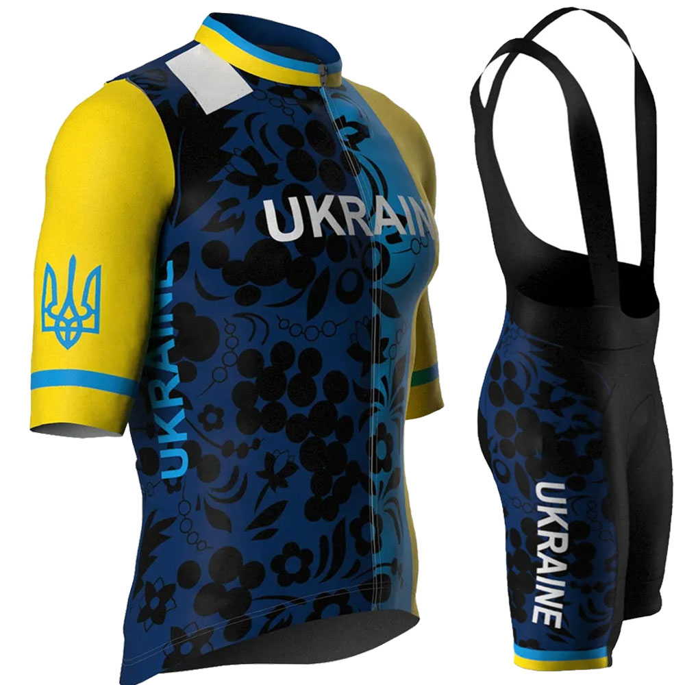 Cycling Commute Shorts - Комплект велоформы сборной Украины 2026: летняя