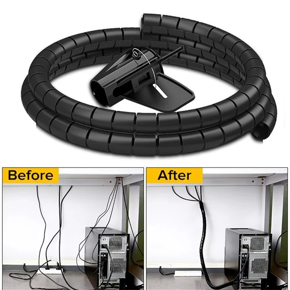 Cable Lock Flexible - Гибкий спиральный органайзер для кабелей 2М