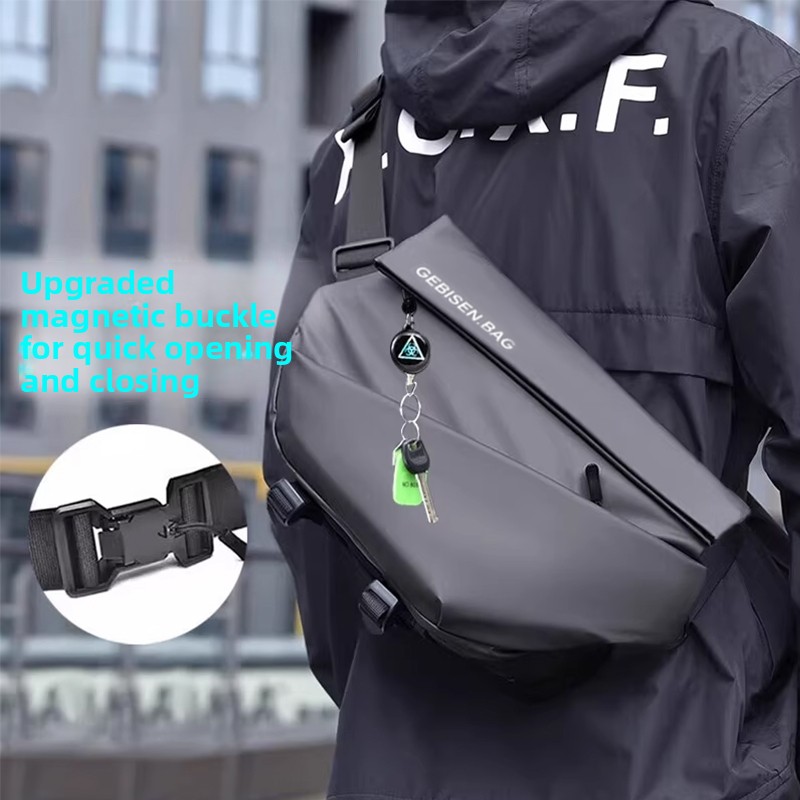 Cycling To Commute - Мужская сумка через плечо с магнитной
