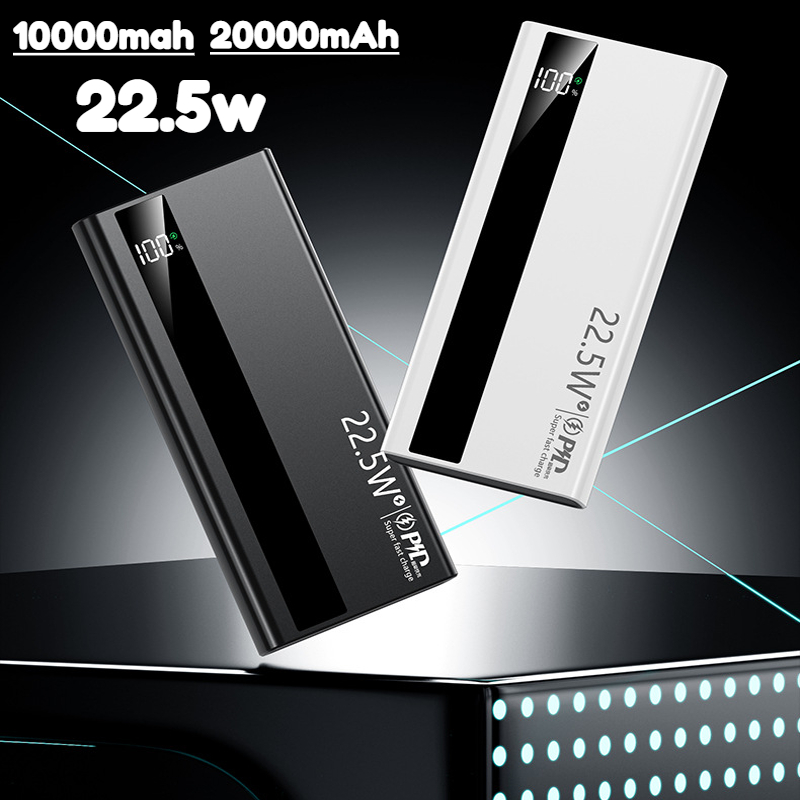Usb Charger Dynamo - 20000 мАч Power Bank, быстрая зарядка,