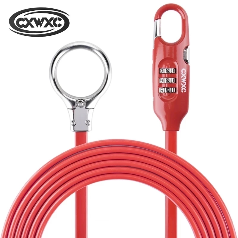 Велосипедный портативный замок – обзор и цена Cable Lock Flexible