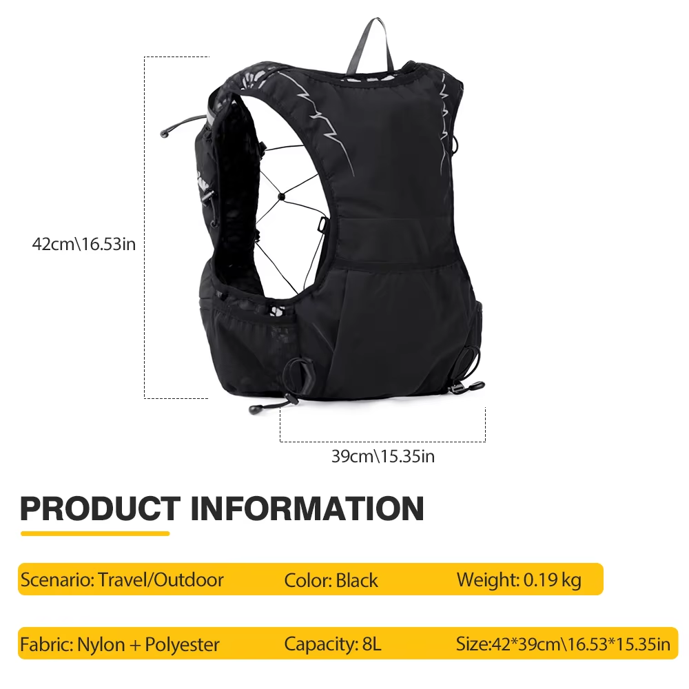 Рюкзак NEWBOLER для трейлранни – обзор и цена Cycling Commuter Backpack