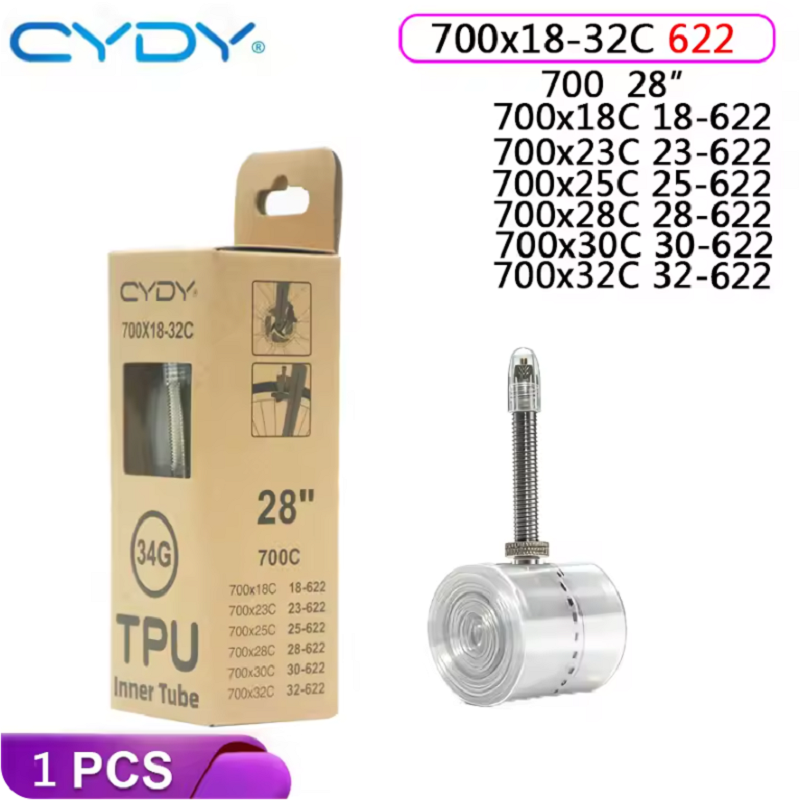 Велосипедная камера CYDY из ТП – обзор и цена Inner Tube 700C