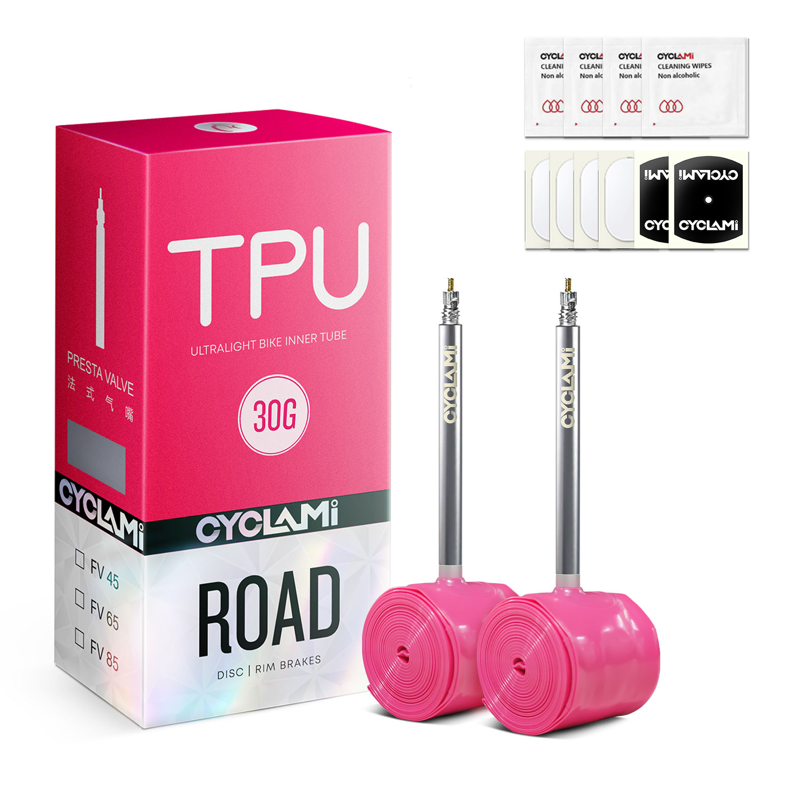 2 шт. вентилей CYCLAMI из нерж – обзор и цена Inner Tube 700C