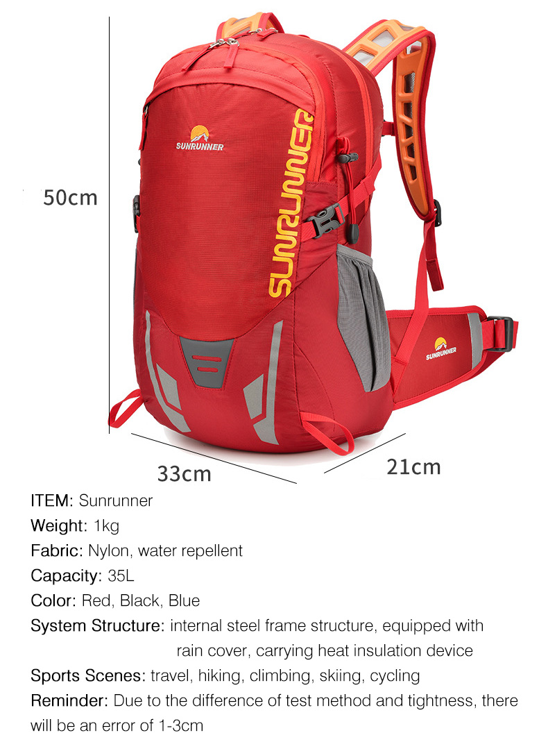 Рюкзак для походов объемом 35  – обзор и цена Cycling Commuter Backpack