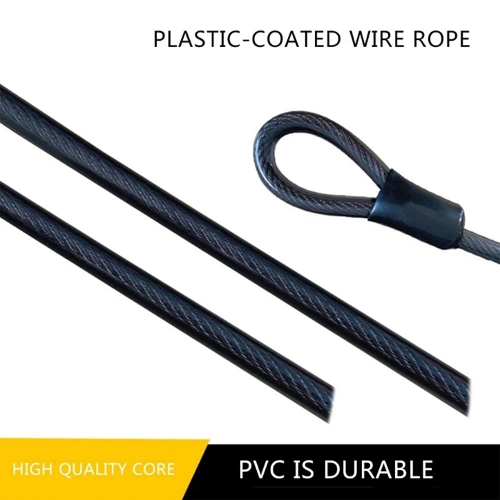 Противоугонный складной велоси – обзор и цена Cable Lock Flexible