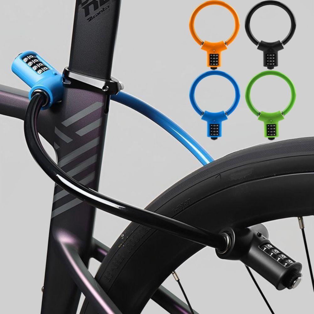 Гибкий 4-значный кодовый замок – обзор и цена Cable Lock Flexible