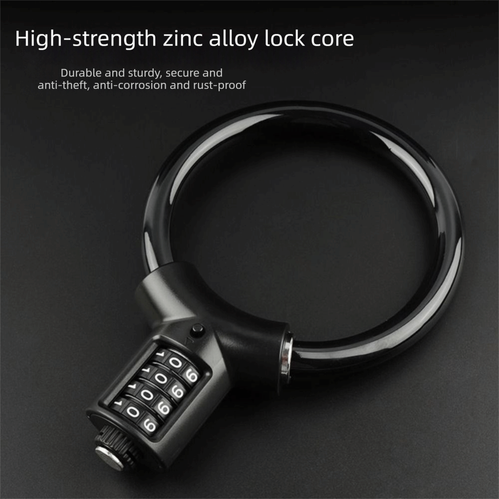 Гибкий 4-значный кодовый замок – обзор и цена Cable Lock Flexible