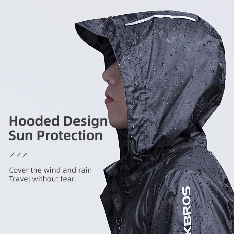 Велосипедный дождевик ROCKBROS – обзор и цена Cycling Rain Jacket Commute