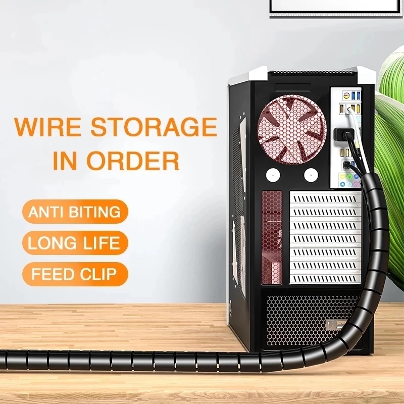 Гибкий спиральный кабельный ор – обзор и цена Cable Lock Flexible