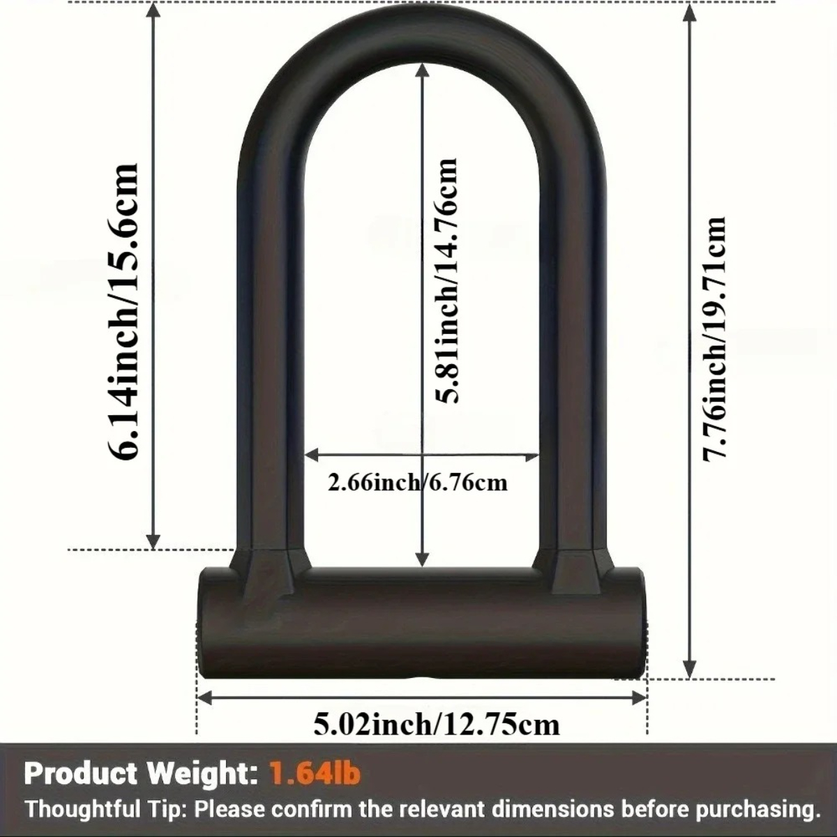 Велосипедный замок Сверхмощный – обзор и цена U Lock Heavy Duty