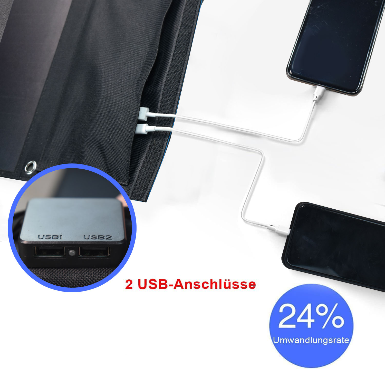 Складная солнечная панель 28 В – обзор и цена Usb Charger Dynamo