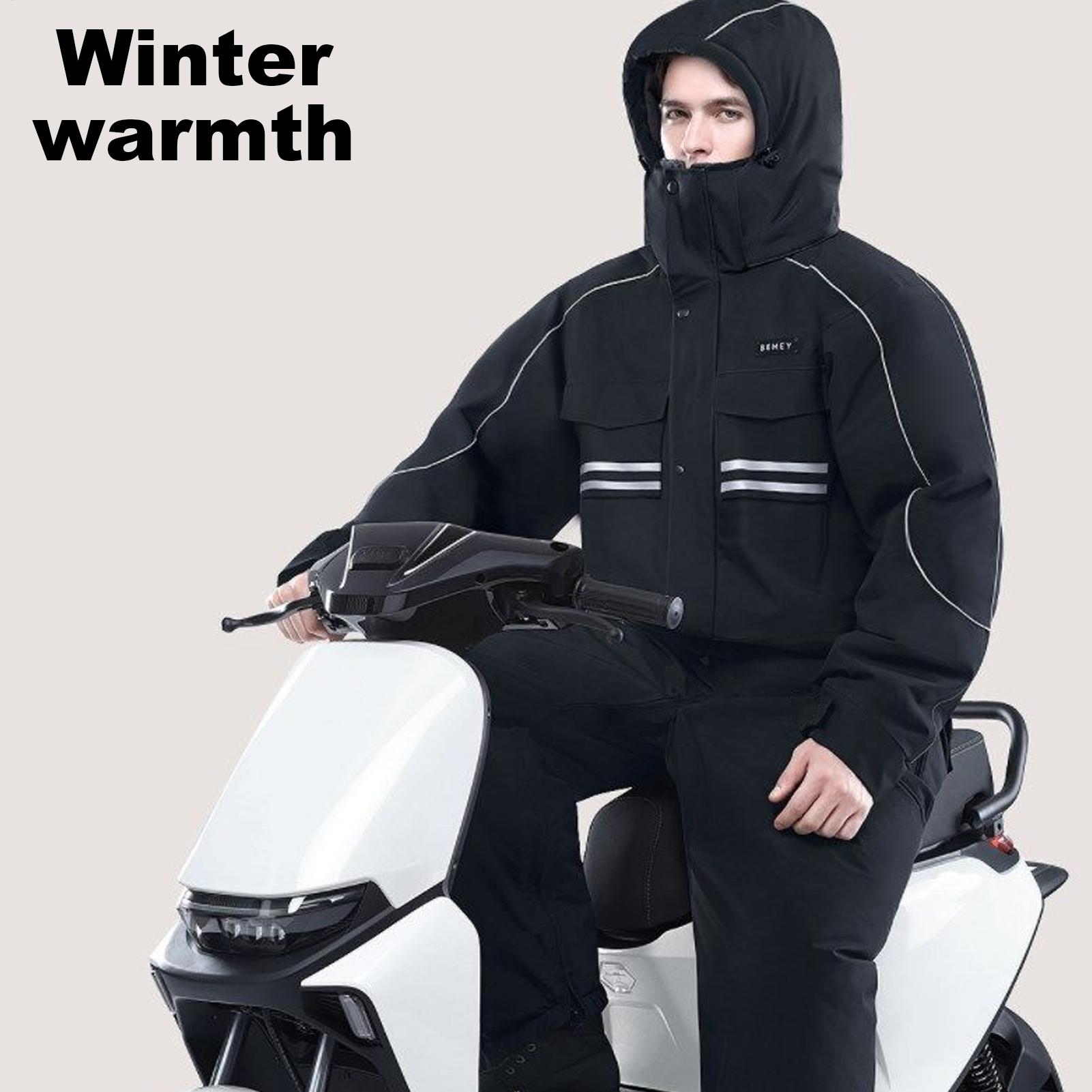 Мотоциклетная зимняя куртка с  – обзор и цена Cycling Commute Clothes
