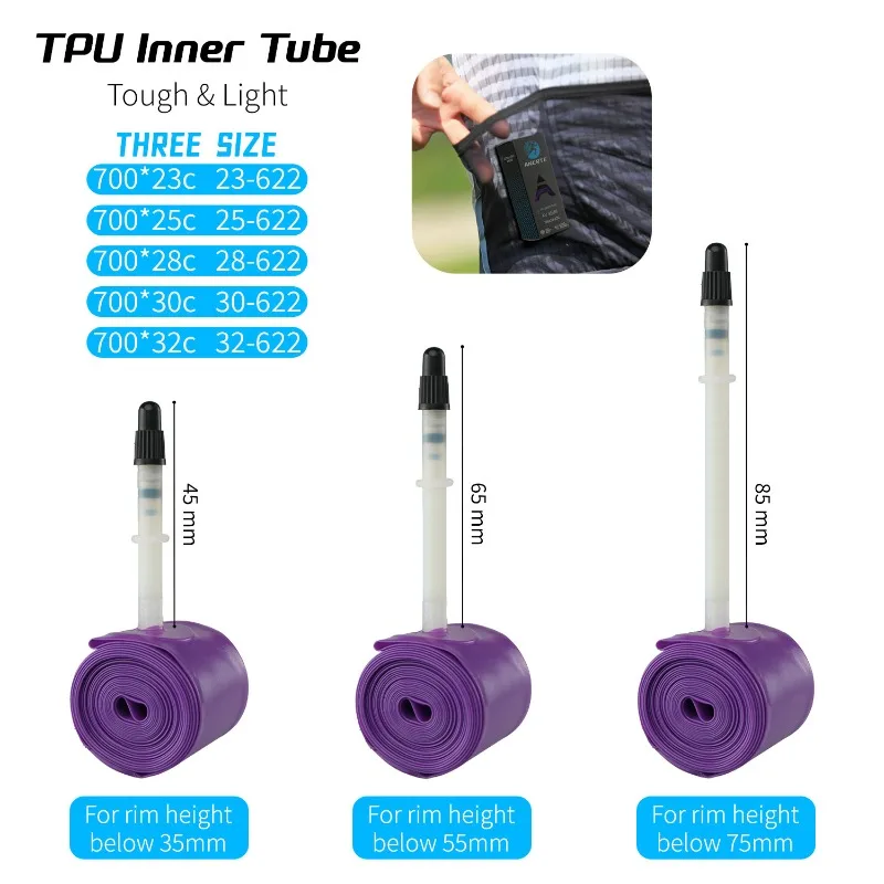 Велосипедная камера NPY из ТПУ – обзор и цена Inner Tube 700C