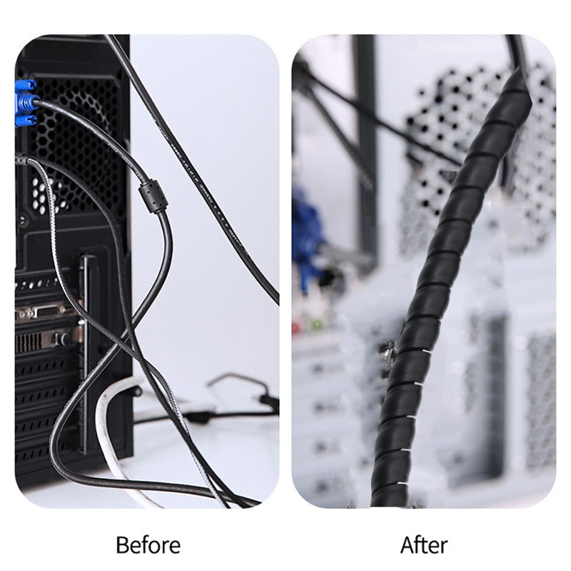 Спиральная защитная оплетка дл – обзор и цена Cable Lock Flexible
