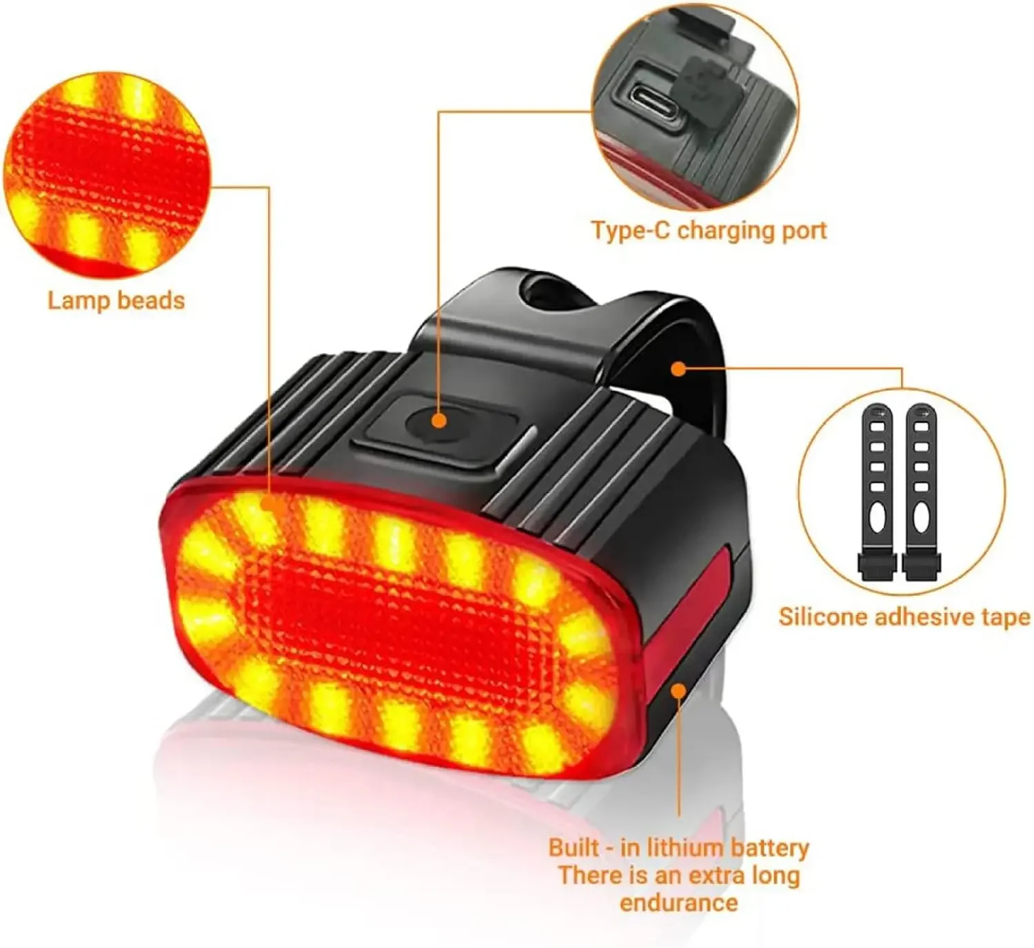 Передний и задний фонарь для в – обзор и цена Bike Light Front Rear