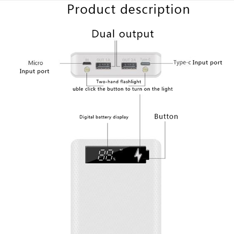 Внешний аккумулятор 5x1865 0,  – обзор и цена Usb Charger Dynamo