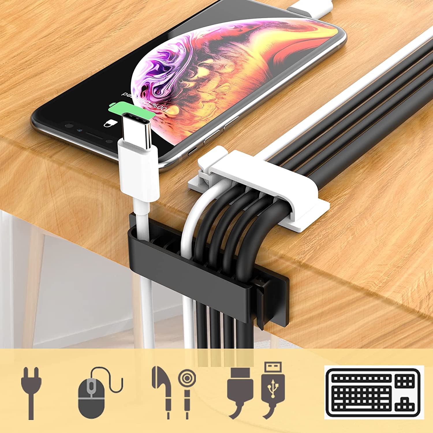 Органайзер для кабелей, держат – обзор и цена Cable Lock Flexible